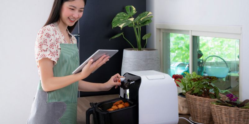 Como funciona uma air fryer?