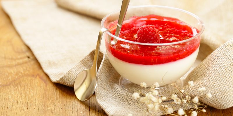 O que você irá precisar para fazer panna cotta com calda de roma